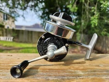 Bache Brown Mastereel Model 3 Half Bail Vintage Spinning Reel