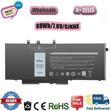 2PCS  GJKNX 68Wh BATTERY FOR DELL Latitude 5480 5580 5490 5590 GD1JP 5YHR4 DY9NT