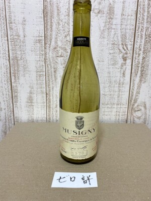 1970 DOMAINE COMTE GEORGES DE VOGUE MUSIGNY Bottle (empty)  From Japan 