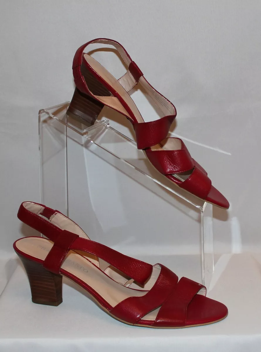 Franco sarto store red sandals