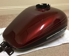 NEW HARLEY DAVIDSON CVO GAS TANK TYPHOON MAROON BURGANDY BLAZE ROAD STREET GLIDE