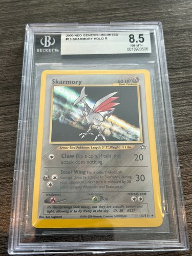 Skarmory (Unlimited) graded BGS 8.5 for sale on eBay