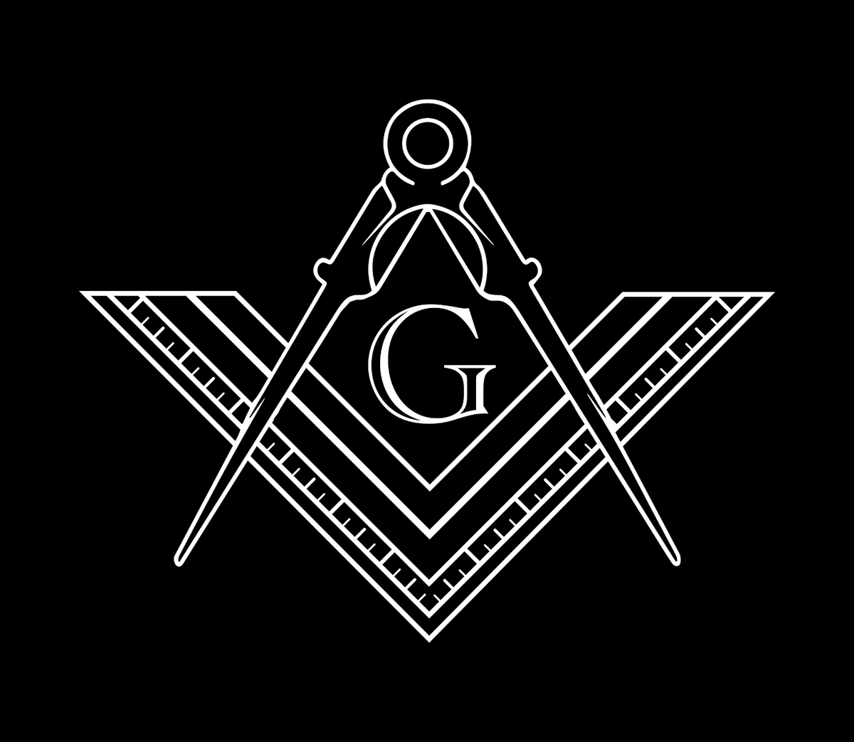 Wall Stickers Vinyl Decal Masonic Conspiracy And Compass Freemasons Un - Wallstickers4you - Foto 2