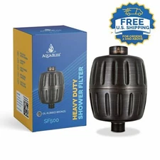 AquaBliss HD Shower Filter - #1 HEAVY DUTY Multi-Stage Shower Filter (SF500-ORB)