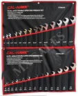 28 PC  ANGLE COMBINATION WRENCH SET SAE/METRIC W/ POUCH