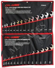 28 PC  ANGLE COMBINATION WRENCH SET SAE/METRIC W/ POUCH