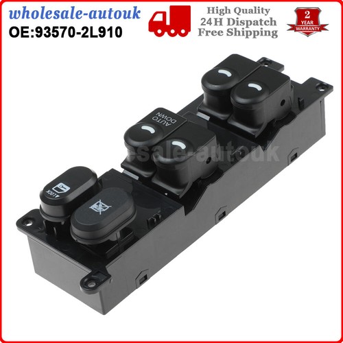 Front Right Master Power Window Switch RHD Assembly Fit For Hyundai I30 2007-12 - Picture 7 of 9