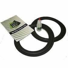 2 6x9 Inch Speaker Subwoofer Surround Foam Repair Kit for Radio Shack Realistic