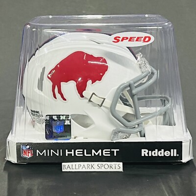 buffalo bills mini football helmet in original riddell Buffalo Bills 1965-1973 Riddell NFL Speed Throwback Mini Helmet