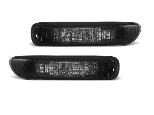 Paar Blinker Repeater BMW 3Er E46 Compact Ab 2001 Bis 2004 Schwarz-image