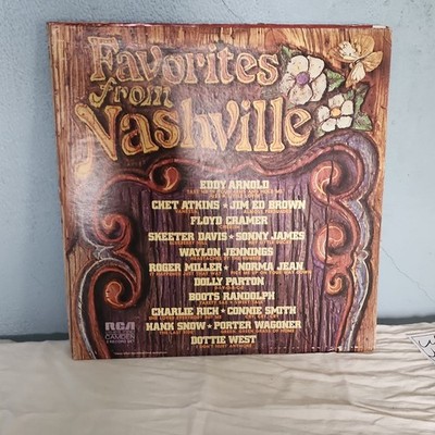 Eddy Arnold Dolly Parton Favorites from Nashville LP Vinyl Country RCA CXS-9019