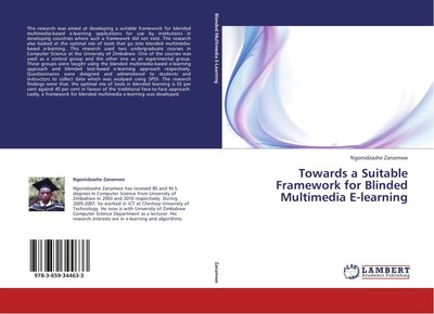 Ngonidzashe Zanamwe | Towards a Suitable Framework for Blinded Multimedia...