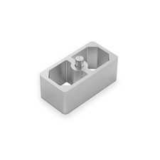 Qghauc 2 Inch Lowering Block For 2.5 Leaf Spring - Single Unit Only Extruded