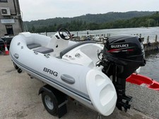 2016 Brig Eagle 340 Rib with Suzuki 30hp & trailer