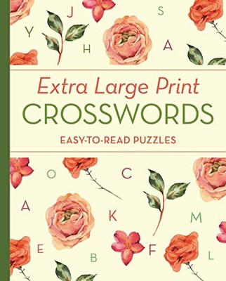 Extra Large Print Crosswords: Easy-t..., Saunders, Eric