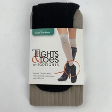 Tights & Toes by Bootights Over The Knee Cushioned Socks New