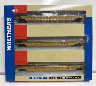 Walthers HO Scale TTX Trailer Train NSC 3-Unit 53' Well Car #620630