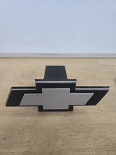 Chevrolet Chevy Tow Hitch Coverplugcap For 2 Receivers Black