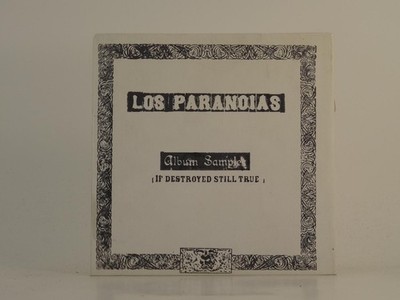 LOS PARANOIAS IF DESTROYED STILL TRUE (H1) 1 Track Promo CD Single including Car