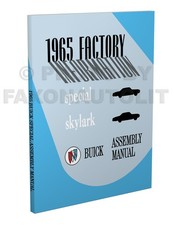 1965 Buick Factory Assembly Manual Special Skylark Sportwagon