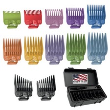 Wahl Clipper Genuine Secure-Fit  Attachment Guard 14 Piece, Color
