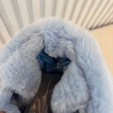 Shachigu Glass Bunny Fur Bag New 