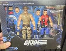 G.I. Joe Classified Series 173 SGT Slaughter & Felix Mercer Stratton New