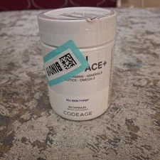 Codeage Teen Clearface 60 Capsules Skin & Pimple Vitamins Teenager Probiotics