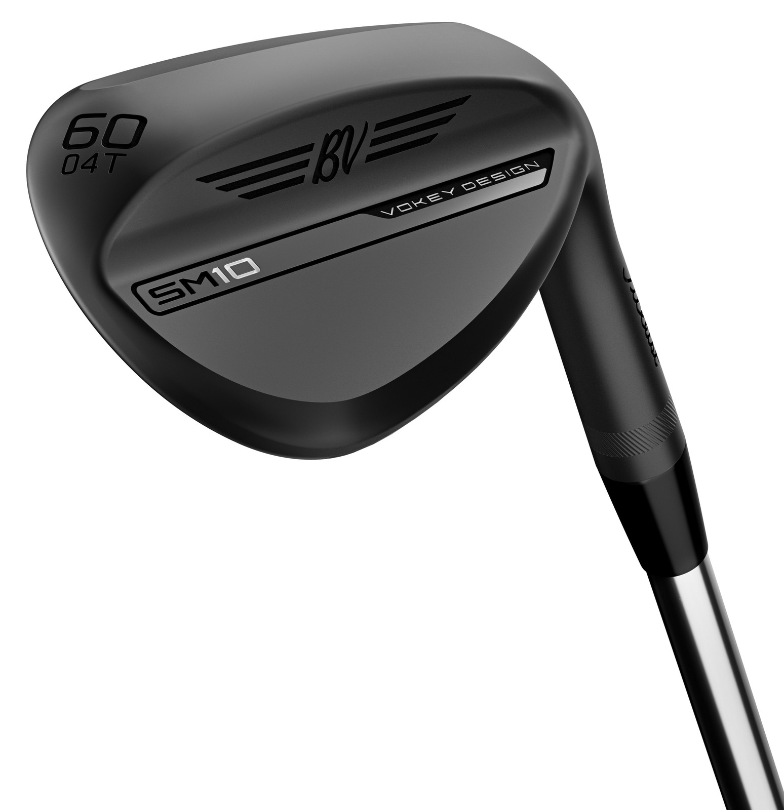 Titleist Vokey SM10 Jet Black T Grind 60* Lob Wedge 60-4 Ste
