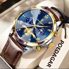 Наручные часы Poedagar Men's Chronograph Watch