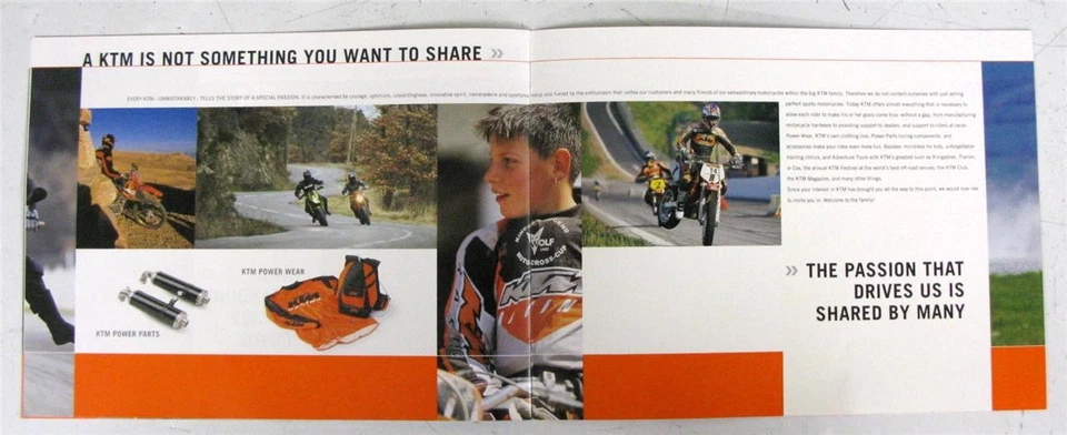 KTM Street Motorcycle Sales Brochure 2003 #3.210.415GB Motocross Enduro Duke++ - Image 4 of 4