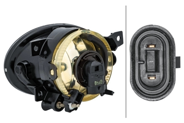 Projecteur antibrouillard Hella pour restaurer l'éclairage de sécurité OE 9068203961
