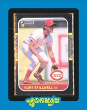 1987 Donruss Kurt Stillwell Cincinnati Reds $2MIN ORDER