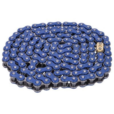 Kette blau 420 1/2 x 1/4 superverstärkt - hohe Leistung 140 Glieder YR11 AM6 Fen