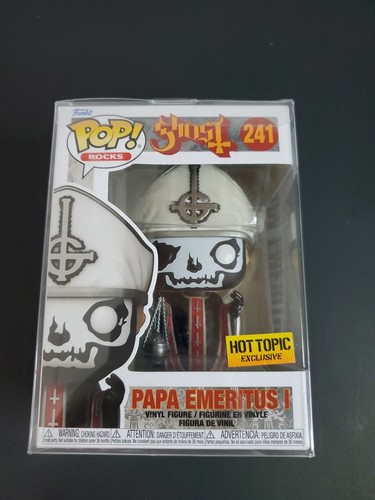 FUNKO POP Papa Emeritus 1 #241 Hot Topic Exclusive Ghost Rocks With PROTECTOR - Picture 7 of 7