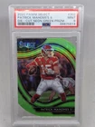 2020 Panini Select - Field Level Patrick Mahomes II #302 Neon Green Prizm PSA 9