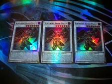 3x Blackwing Armor Master 1st Edition Ultra Rare L5DD-ENC27 Yu-Gi-Oh!