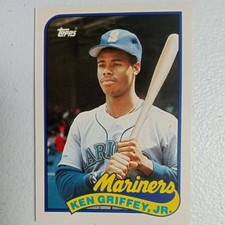 KEN GRIFFEY JR TOPPS TRADED ROOKIE CARDS MINT or near mint CONDITION UNGRADED