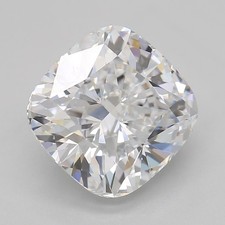 2.66ct Cushion Lab Grown Loose Diamond GIA Certified D/VS2 +Free Ring 7432604122 2187.53 per carat