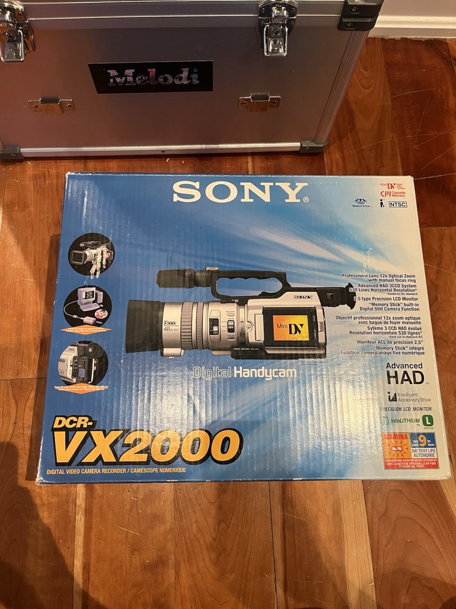 SIGNED VX2000 WITH ORIGINAL BOX, CAMERA BOX, FISHEYE, AND ETC. | eBay