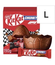 KitKat Chunky Large Chocolate Easter Egg 190g 2 Pack BBE 08