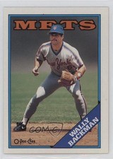 1988 O-Pee-Chee Wally Backman #333 0au4