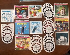View-Master Reel Sets Patridge Family Popeye Dennis the Menace Yogi Flinstones