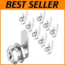 Secure Files Drawers Toolbox Locks, 8 Pack