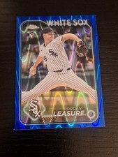 2024 Topps Chrome Update Blue RayWave Rookie Jordan Leasure White Sox #USC94 /1…