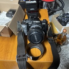 Minolta Maxxum 9000 AF 35mm SLR Camera With 28-85mm AF zoom Lens Not Tested