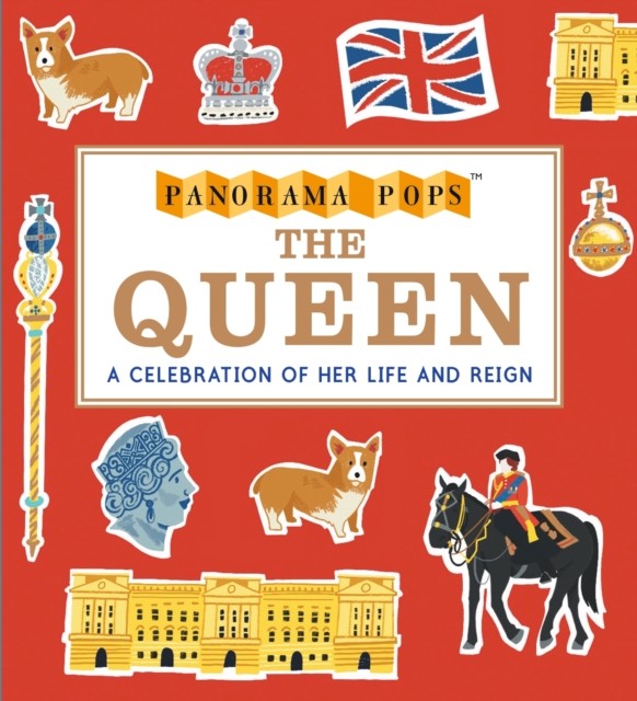 The Queen: Panorama Pops (Hardback Book)