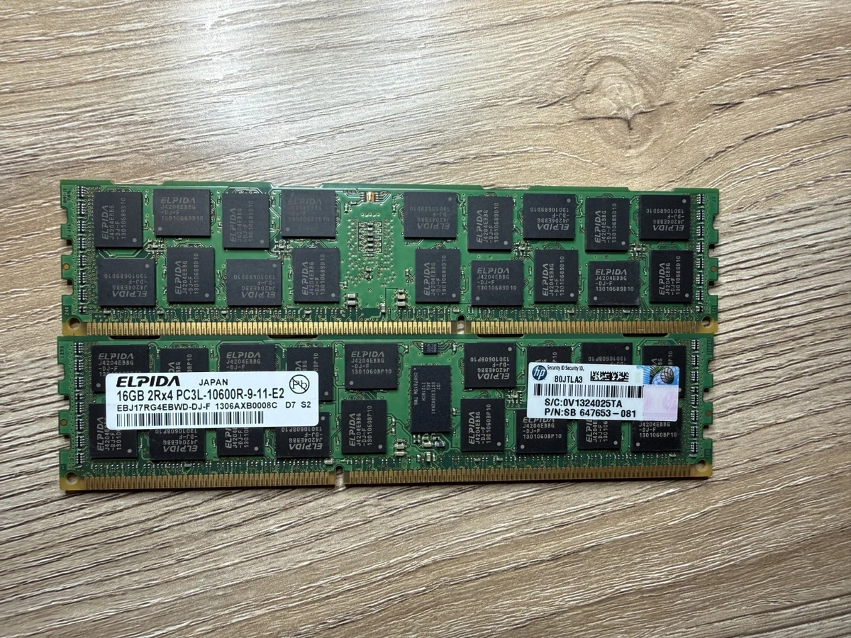 PC3L-10600R Bus Speed DIMM Network Server Memory (RAM) for sale | eBay