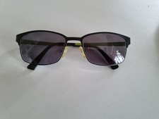 Damen Sonnenbrille mit Sehstärke schwarz grün Nahbrille Lesebrille
