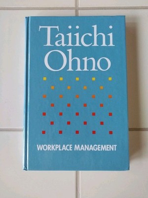 Workplace Management Taiichi Ohno 1988 First Edition Productivity Press HC